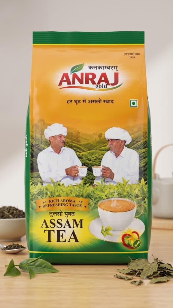 Tulsi Assam Tea (तुलसी युक्त असम चाय)